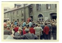 Photo of Tregaron Square Whitsun Bank holiday 1962