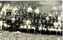 Photograph of Sheep shearing Cwmystwyth