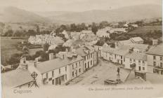 Postcard of Tregaron Square