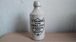 Cardiff ginger beer bottle, c.1900