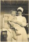 Photograph: Nurse at Cefni Hospital, Llangefni 