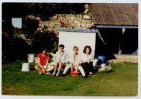 Volunteer assistant wardens, Skomer Island,...