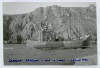 Scallop Dredger, Skomer Island, Spring 1990