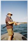 Fishing off Skomer Island, August 2002