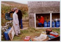 Upgrading the gas system, Skomer Island,...