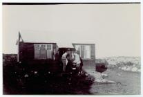 Unknown visitors to Skomer Island, c.1940s