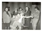 Photograph: Actors from Theatre Fach, Llangefni