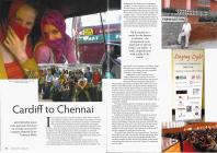 Cardiff to Chennai article by Ann Sholem in...