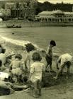 Children Playing, Llandudno beach