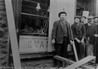 After the coal strike riots, Blaenclydach, 1911