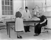 Treatment of a patient, First Aid Room, Western...