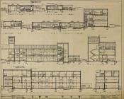 Cwm Colliery, Pithead Baths plan, Aug 1953