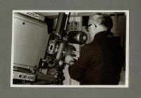 Projectionist at Projector in the Theatre Royal