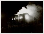 Fire at Barry Dock Offices on 3rd March 1984
