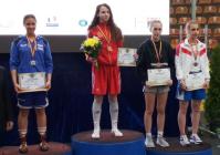 Zoe Andrews with Euro bronze, Serbia, 2022