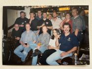 Regulars in the Machno Inn, Penmachno