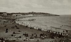 Beach and Nell's Point, Barry Island