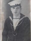 Photograph of Royal navy sailor Ceredig Evans,...