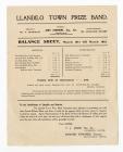 Mantolen Llandilo / Llandeilo Town Prize Band,...