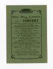 Programme of a Grand Concert held at the Drill...