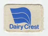 Dairy Crest embroidered patch