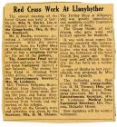 Red Cross Work at Llanybyther