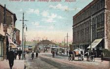 Clarence Place and Tramway Junction, Newport.