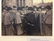 Cowbridge councillors' new robes 1937