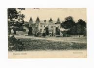 Delwedd cerdyn post - Castell Dinefwr, c. 1910