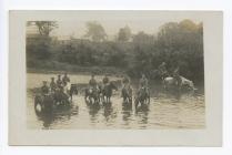 Postcard image of Pembroke Yeomanry, Llandilo /...