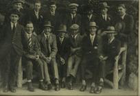 Holy Cross church bellringers 1920s