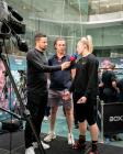 Welsh boxer Lauren Price is interviewed by Sky...