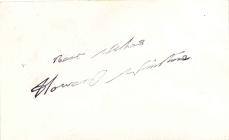 Howard Winstone's Signature