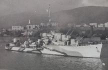 HMS Lightening G55 Royal Navy Destroyer